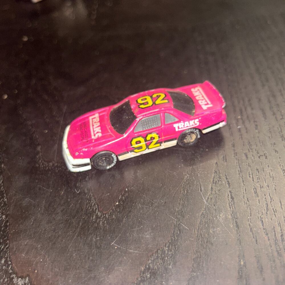 TRAKS RACING CARDS~1992 Road Champs Race Car~#92 Advertising Toy Vehicle